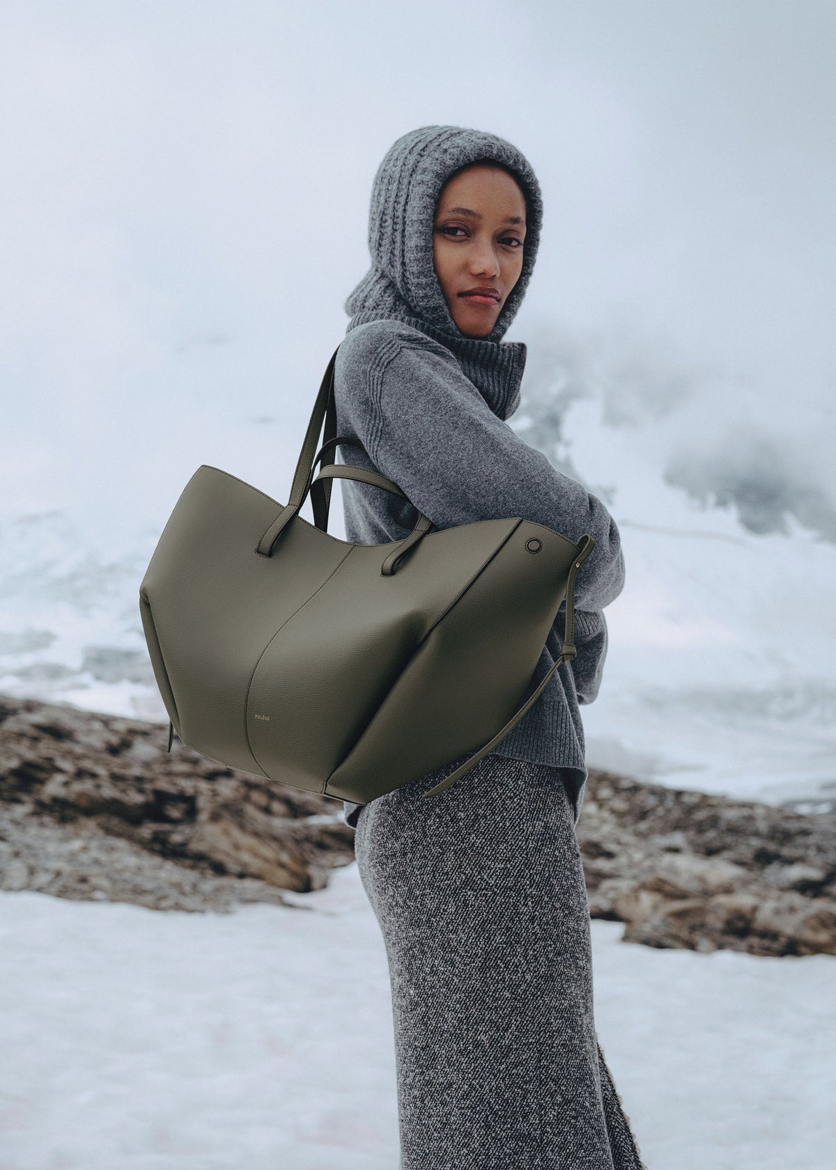 Cyme - Textured Smoky Green