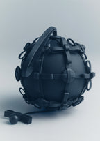 Button Bow Sphere - Ink