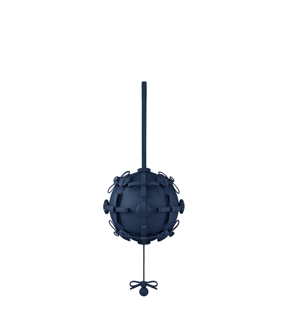 Button Bow Sphere - Ink
