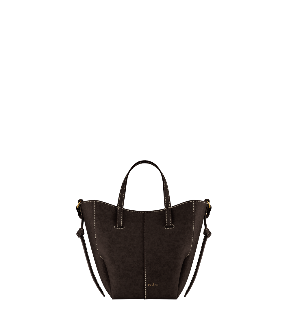 Cyme Tote Nano - Textured Ebony
